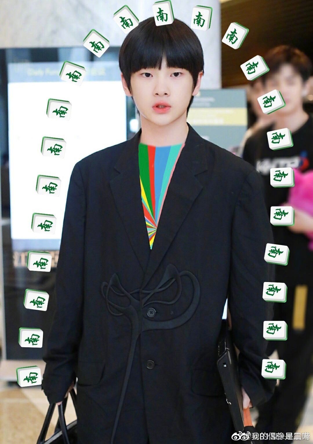 周震南粉丝p图大赛 我沙雕爱豆周震南