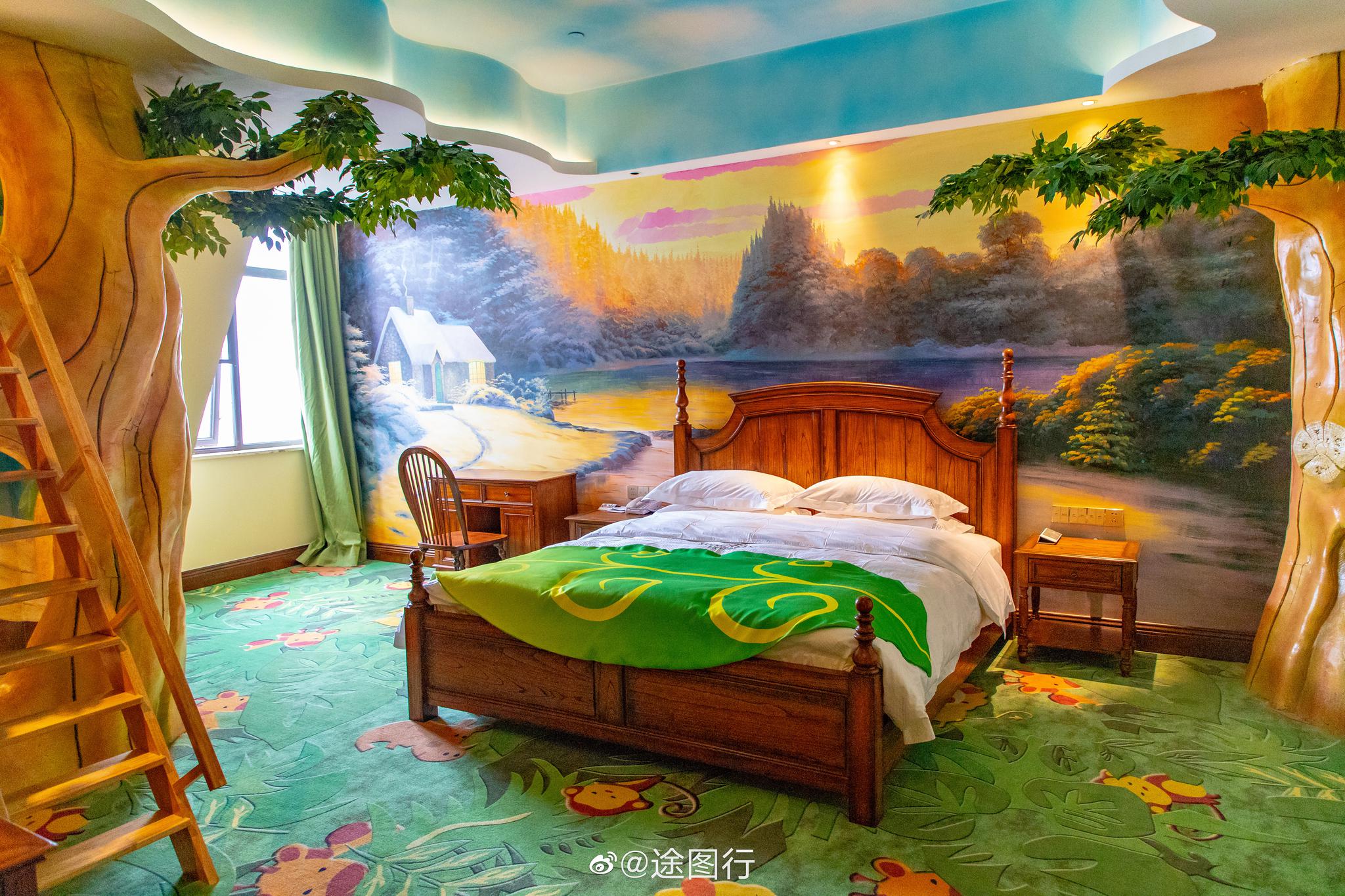 来蓬莱必须要要体验就的酒店莫过于欧乐堡骑士酒店满满的骑士文化