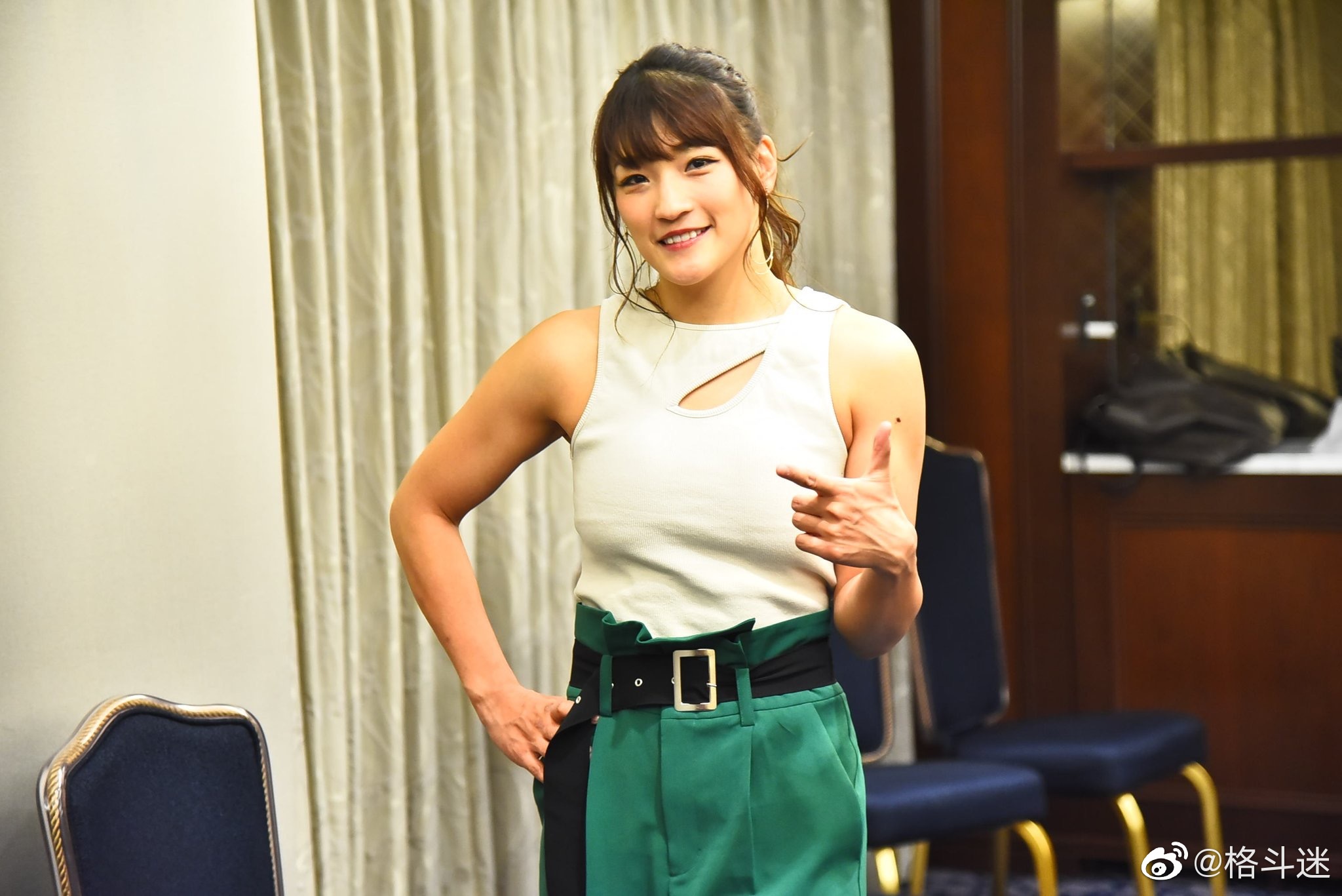 日本格斗女王久保田玲奈完成称重明日rizin15打响回归战