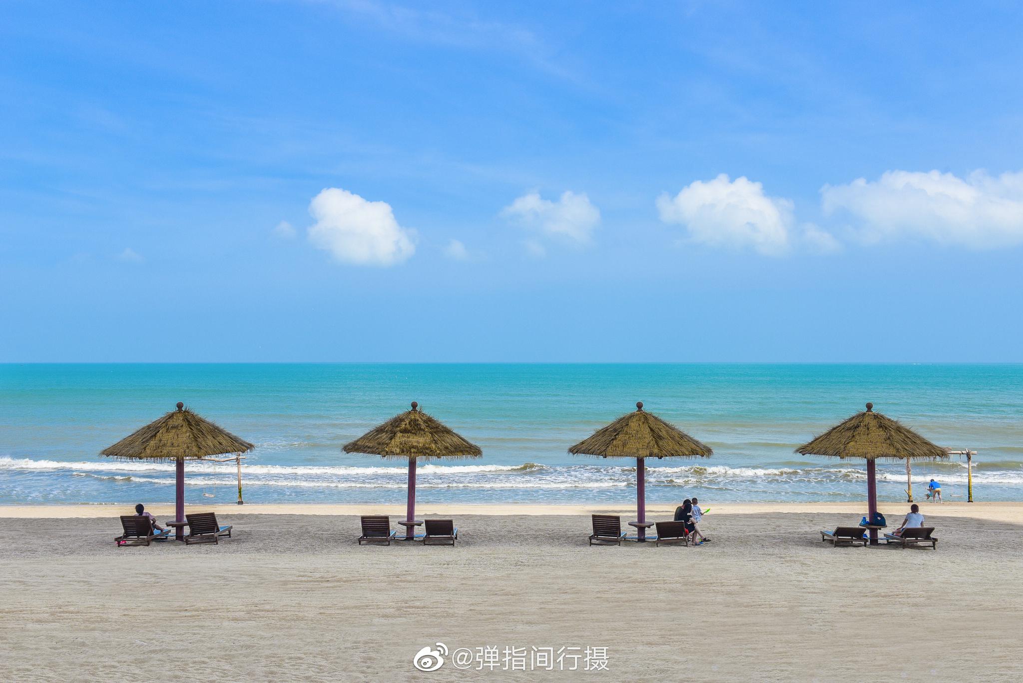 临海听涛,枕水而眠.赏不完的碧海蓝天,享不尽的阳光沙滩