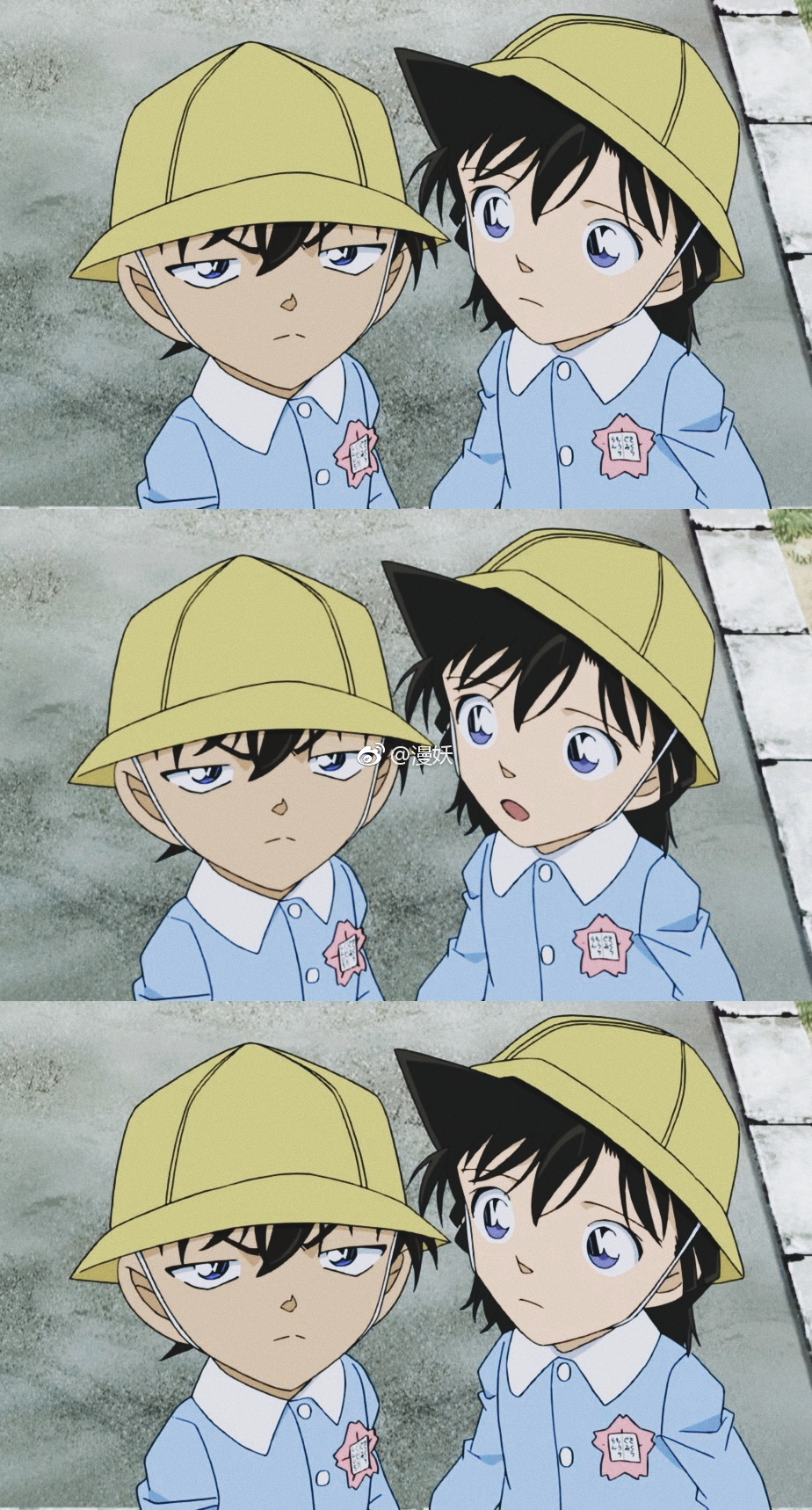 自截动漫壁纸 樱花班的回忆 新兰初次相遇