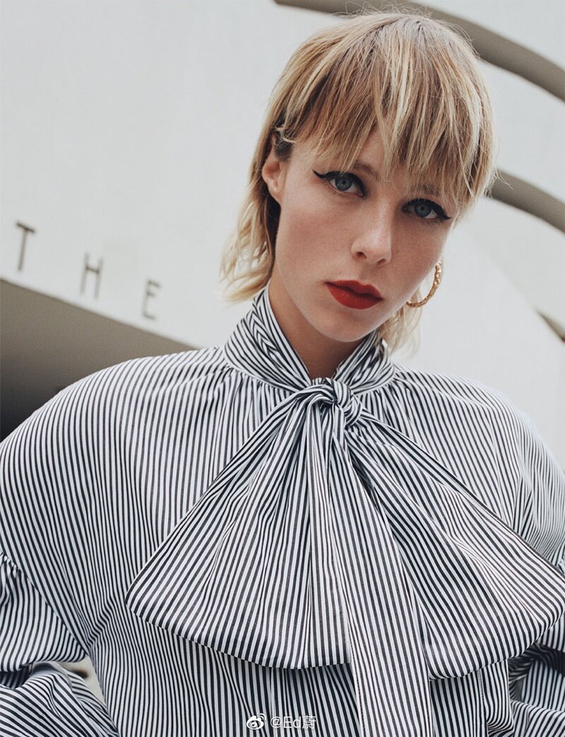 edie campbell for zara f/w 2019英国超模edie campbell在纽约曼哈顿