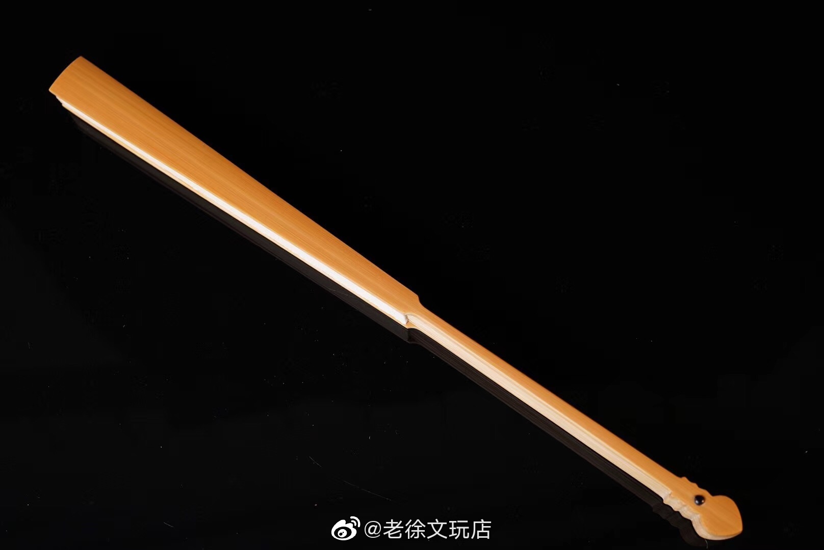 名家制扇·余道平玉竹