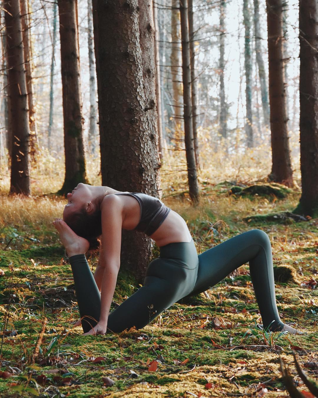 姚星彤晒活力健身照36岁的她拥有26岁的年轻气质身材真完美