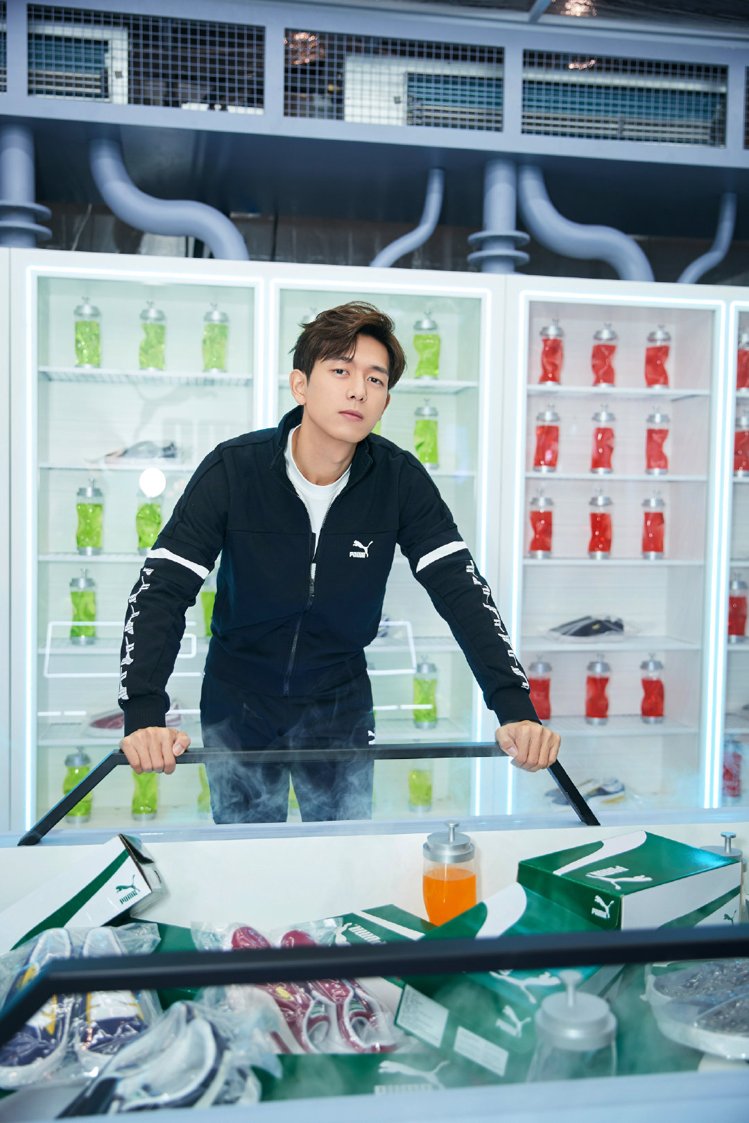 puma彪马 代言人@李现ing 空降puma booth