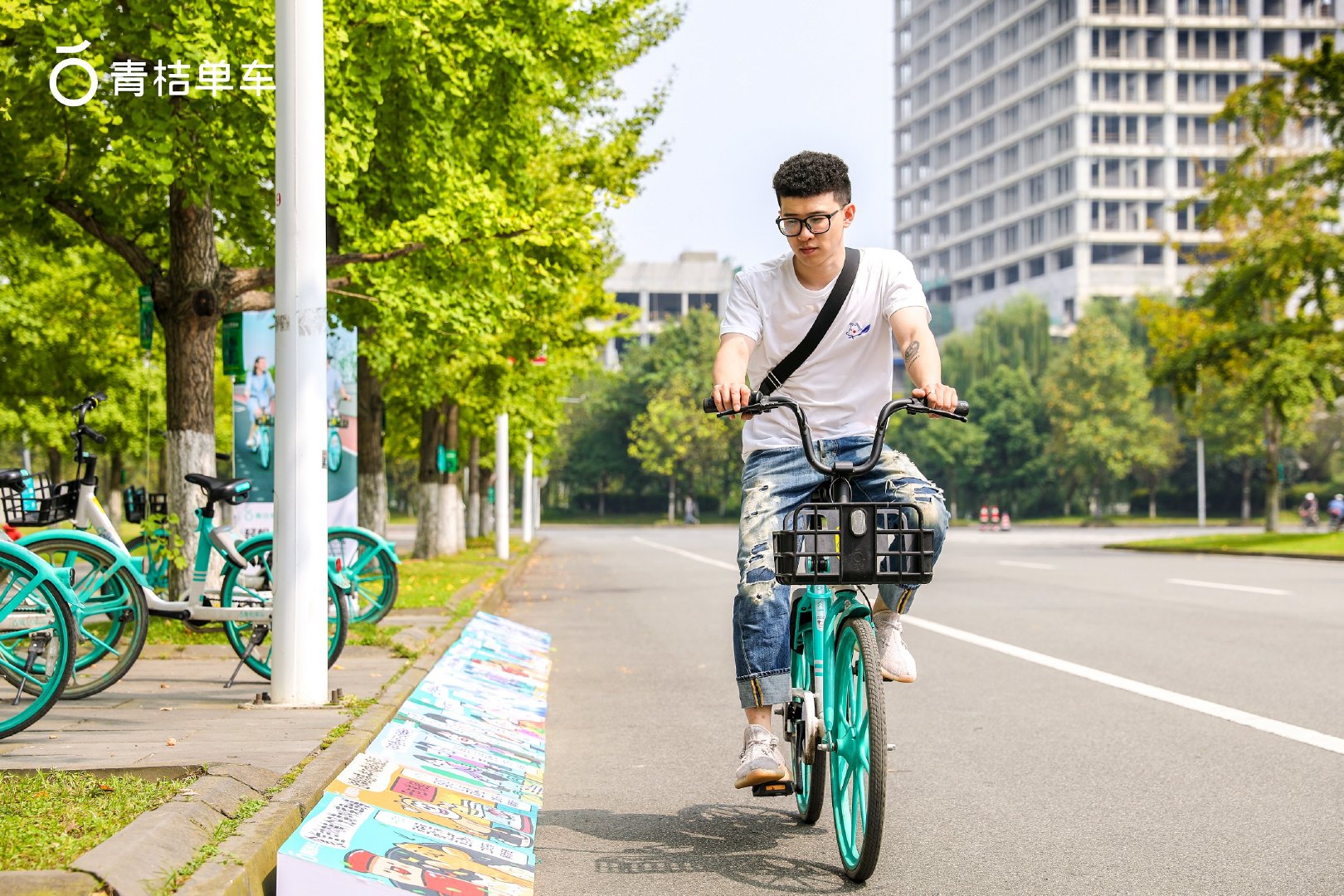 设计namo和小崽子剧场作者脏小白,在西南交通大学投放了骑行助攻buff