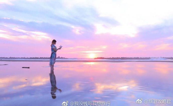 千叶县江川海岸 日本的天空之镜 美得像动漫场景 千叶县江川海岸 日本的天空之镜 美得像动漫场景