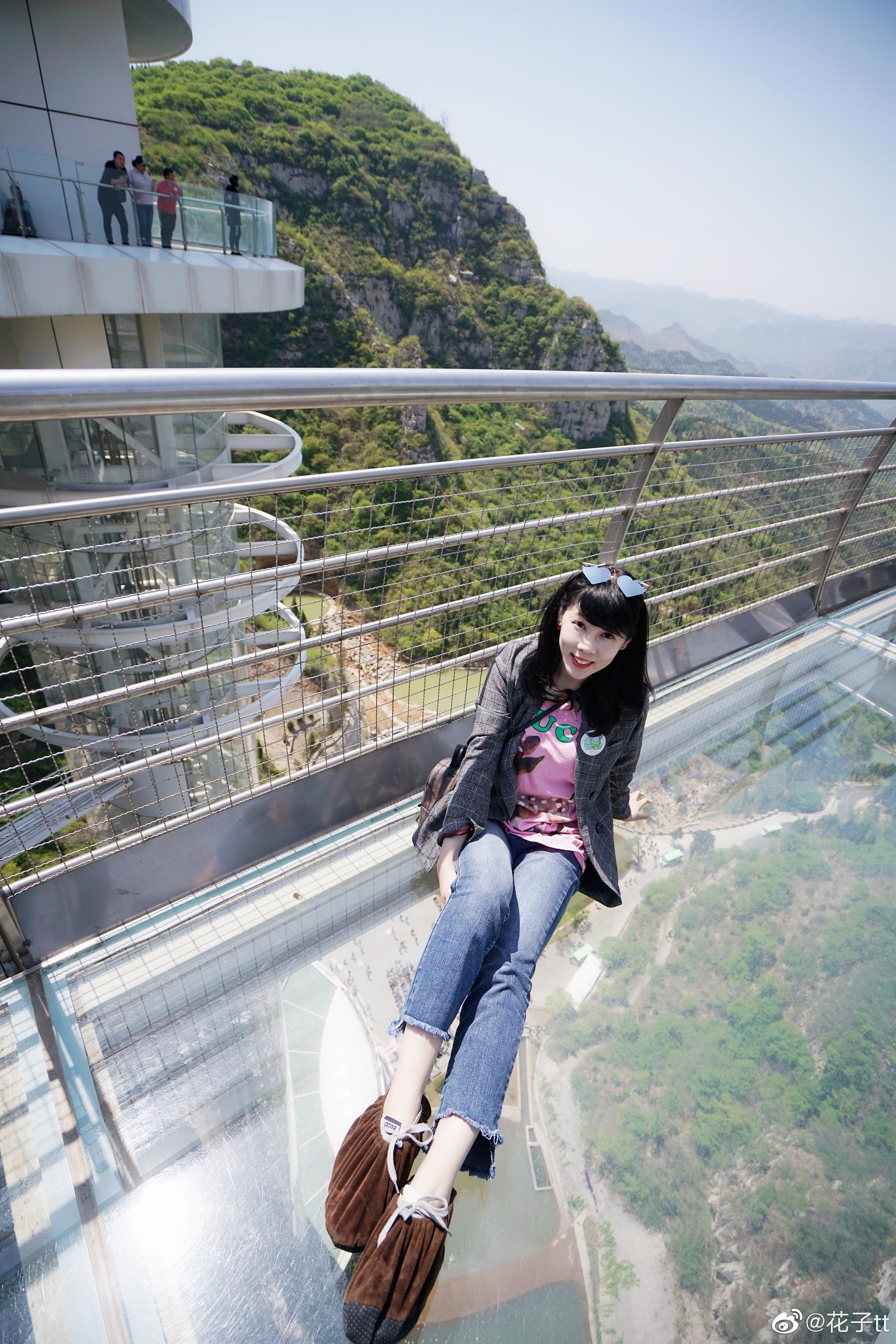 来潭溪山一定要打卡网红玻璃桥