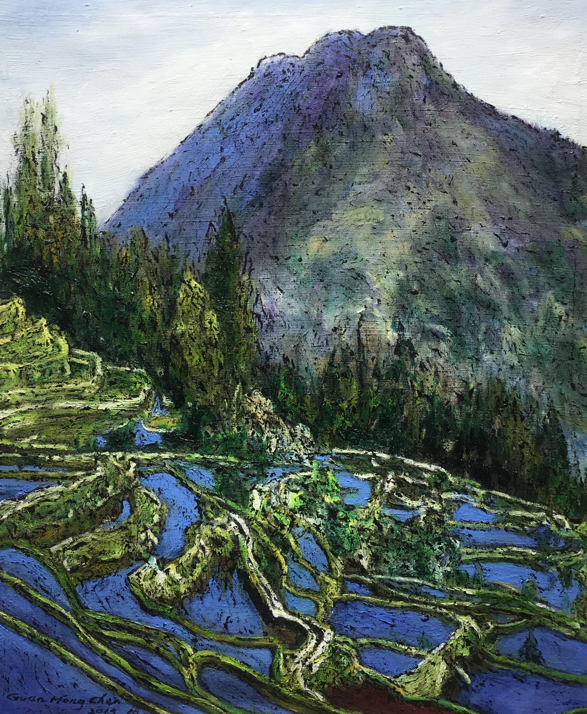 关宏臣油画作品展在乌海市当代中国书法艺术馆隆重开幕