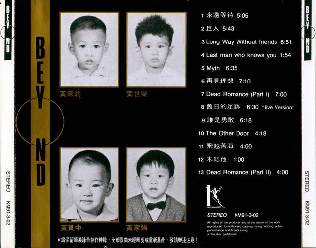 Beyond专辑介绍,1986年自资磁带《再见理想》