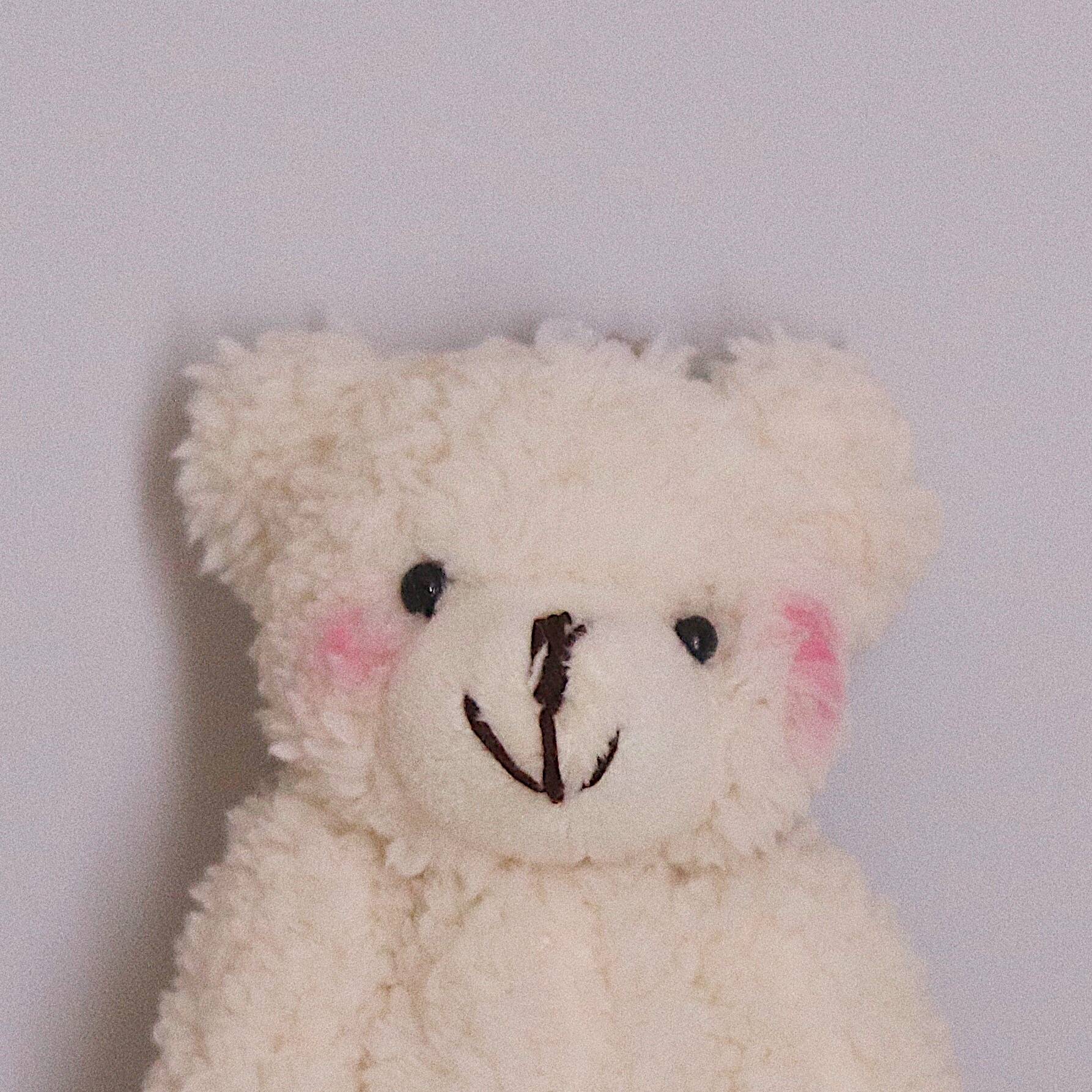 可爱毛绒熊丨头像朋友圈背景图无水印02有想要的吗喜欢就