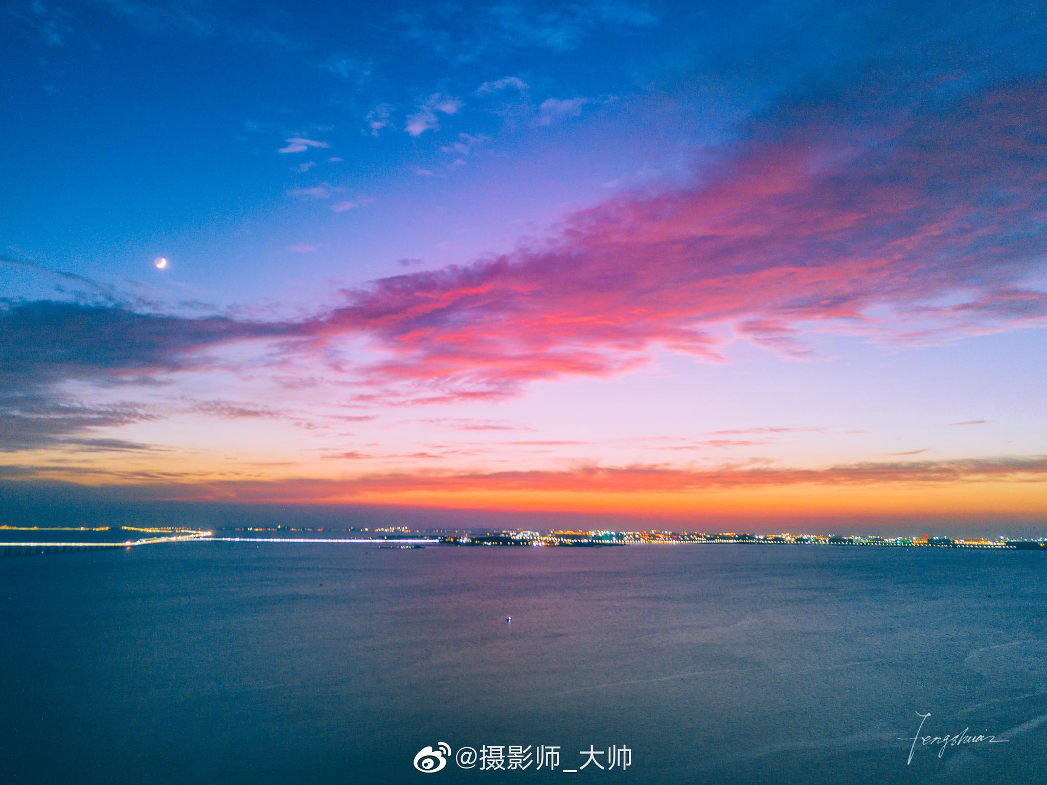 39粉色的晚霞是浪漫的颜色