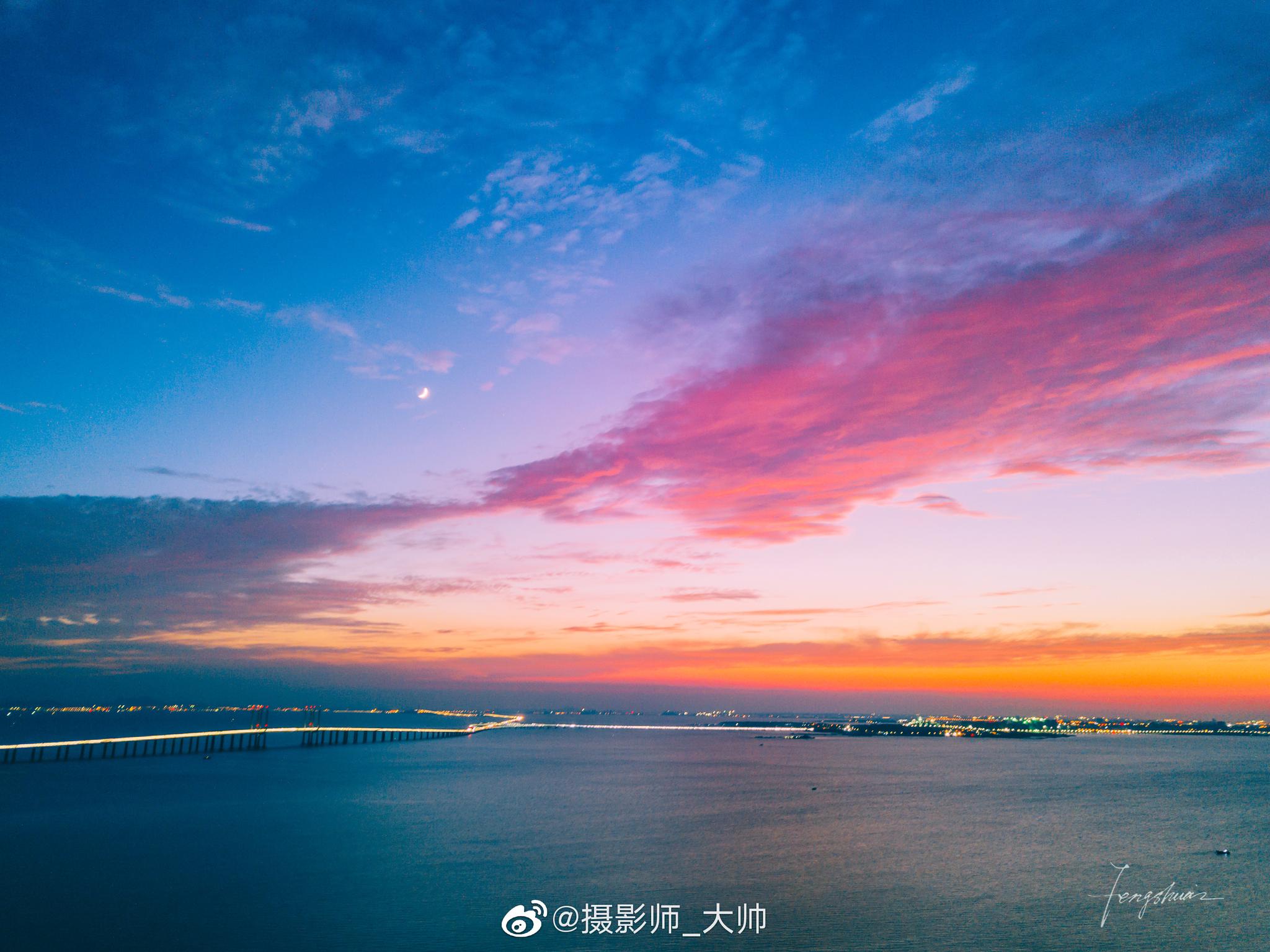39粉色的晚霞是浪漫的颜色