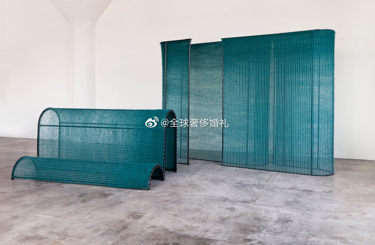 艺术家Mimi Jung采用传统的织布机|织布机|艺术家|半透明_新浪新闻