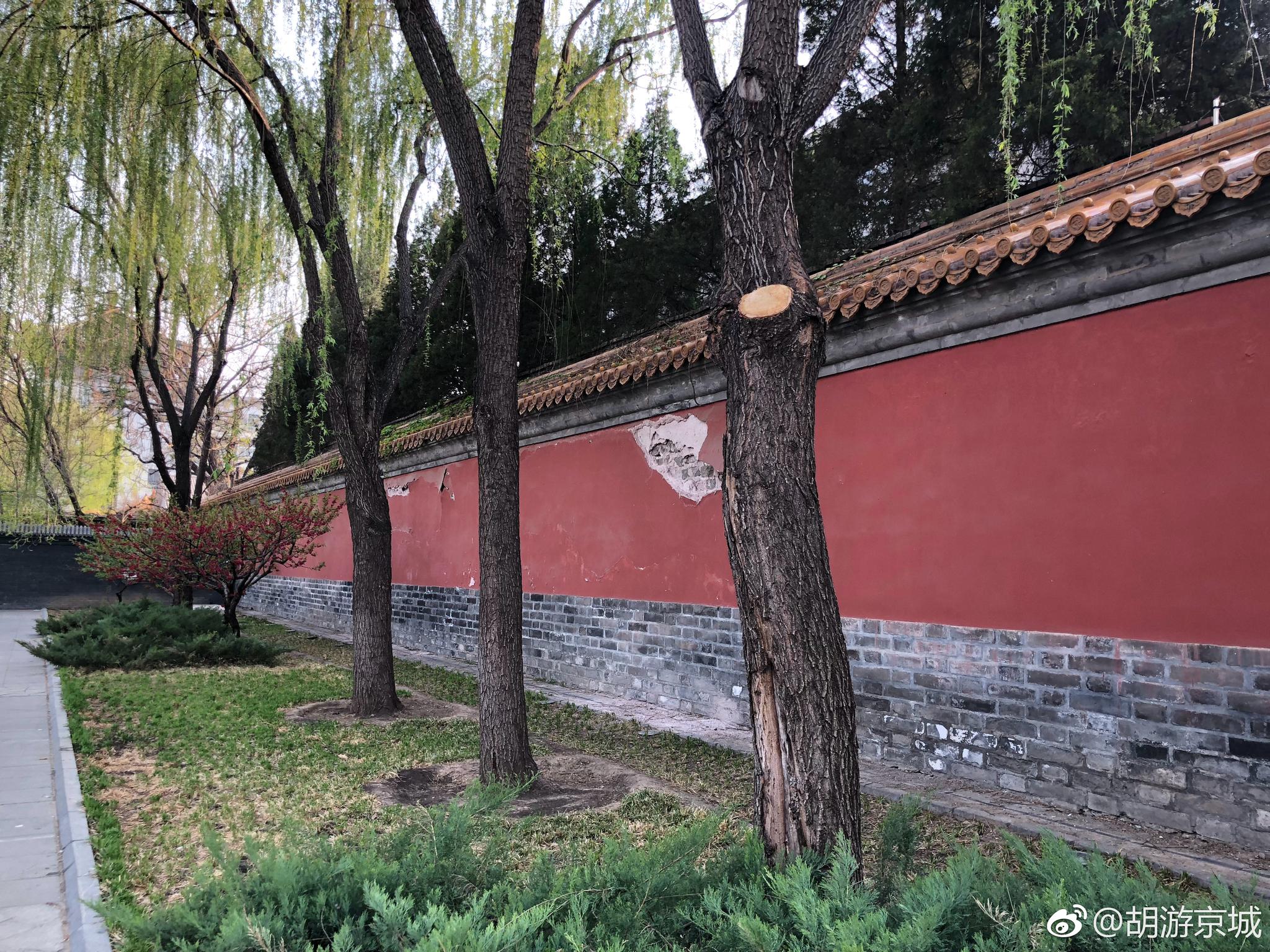 你知道吗,老北京城内除了“皇城根儿”,还有一道“内皇城根儿”~|城墙|地安门|皇城根儿_新浪新闻
