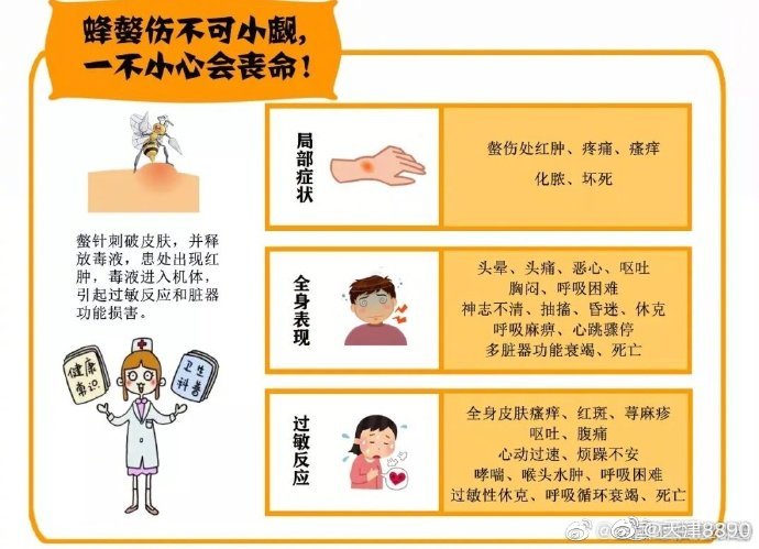 被蜜蜂蛰伤这样做