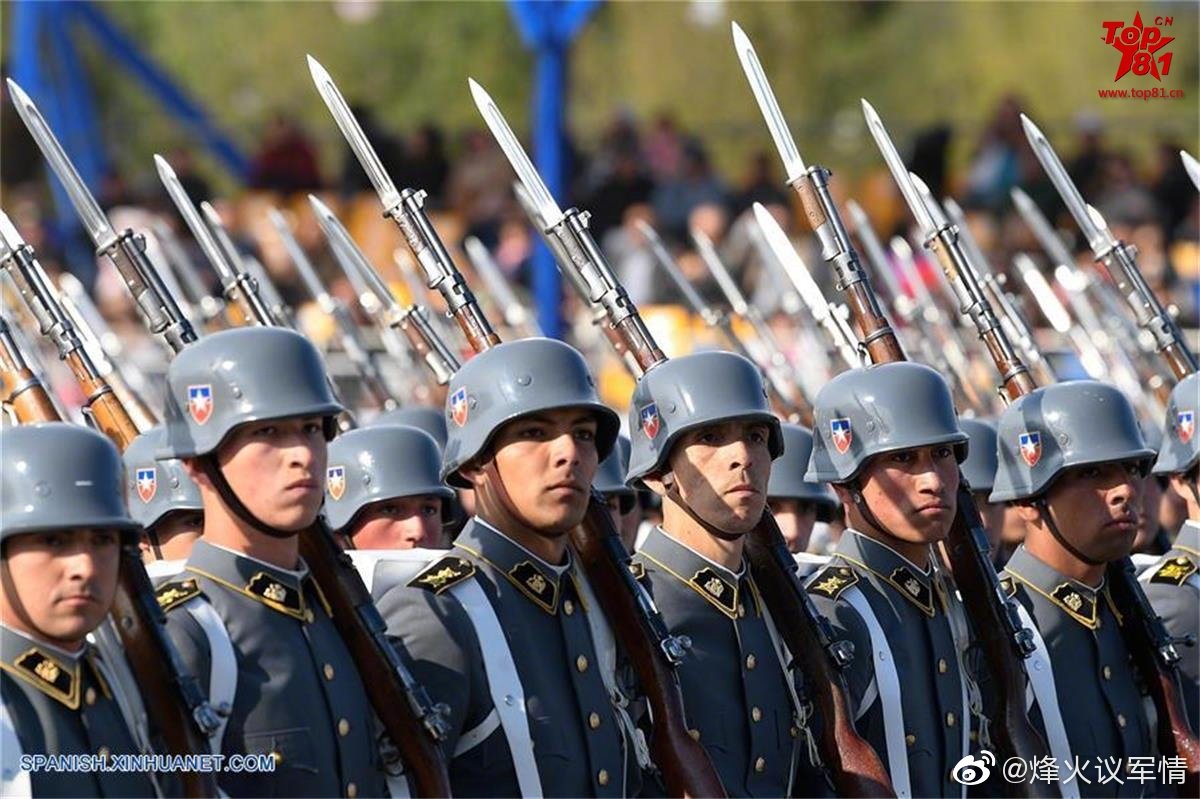 智利阅兵式的亮点