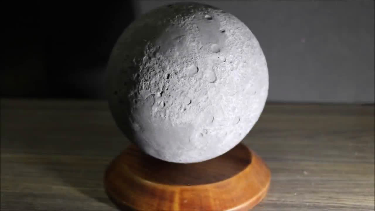 知道要怎么diy做一个月亮模型吗