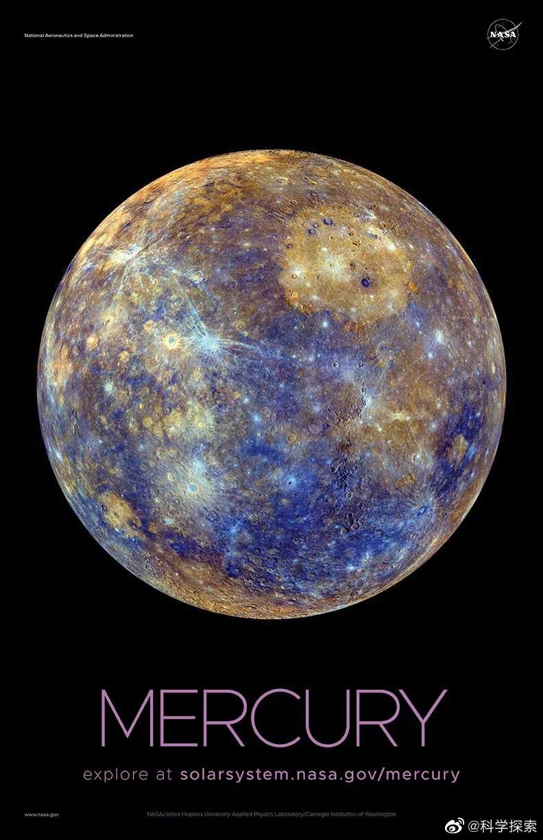 Nasa发布的太阳系天体海报 每一张皆可做壁纸