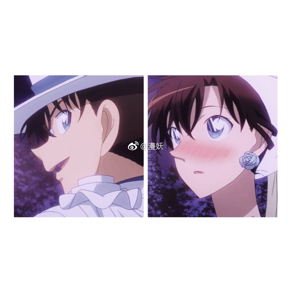 自截情侣头像怪盗基德和中森公主基德真会撩