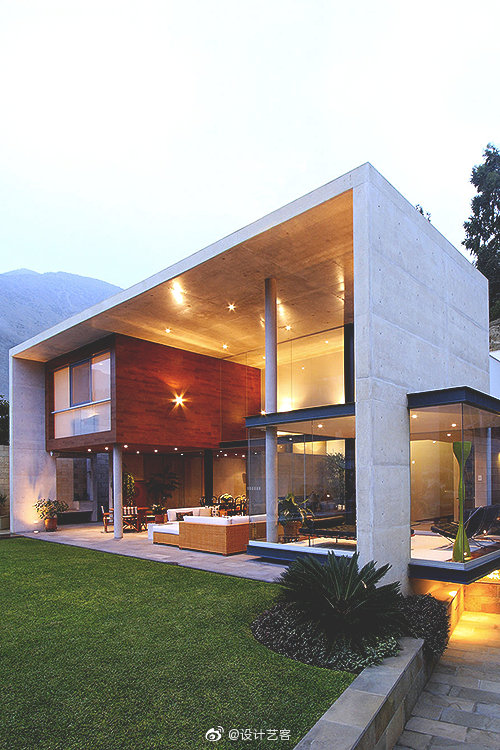 建筑设计,现代别墅设计一组.