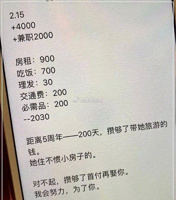 从男朋友备忘录里发现的秘密,也许这就是520吧