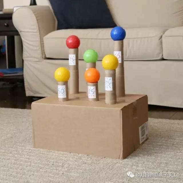 幼儿园亲子手工之玩教具,15种趣味射击游戏玩法,中大班适用!