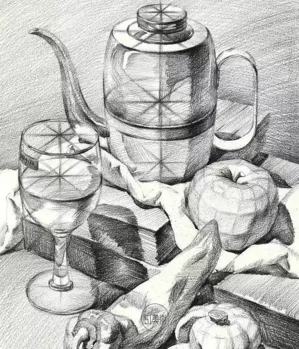 素描基础教程 | 肿么理解和把握静物结构