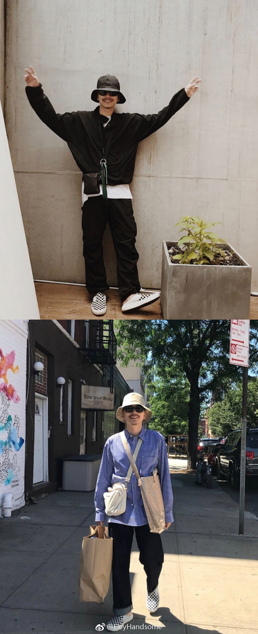 娃娃鱼李东辉的sense满满的私服穿搭0202instagram