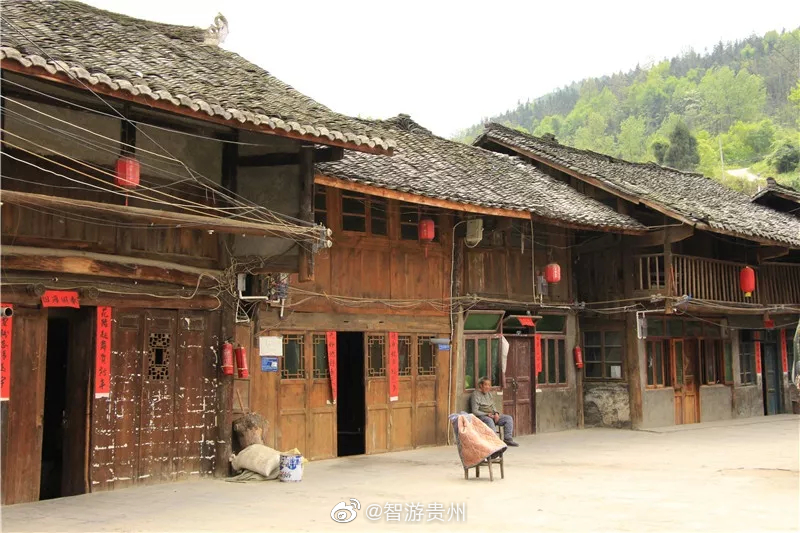 在这个鸟语花香花红柳绿的小世界里有一条古色古香的老街