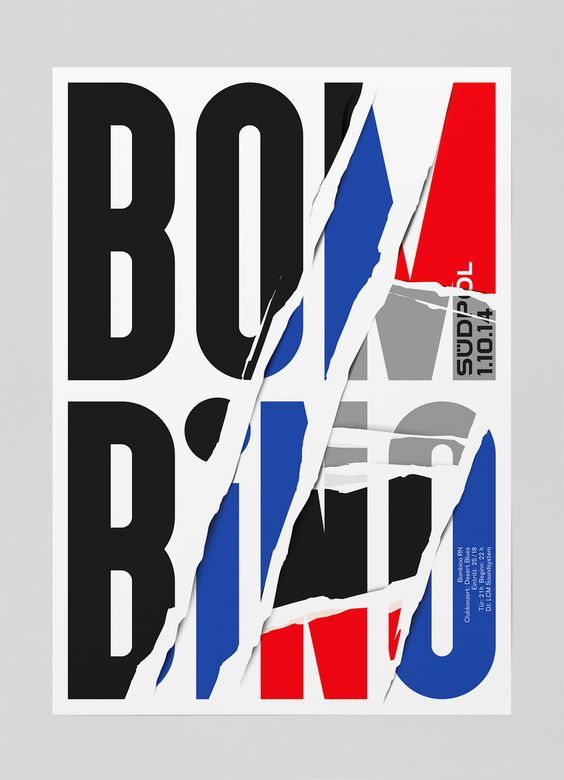 纸质创意海报设计