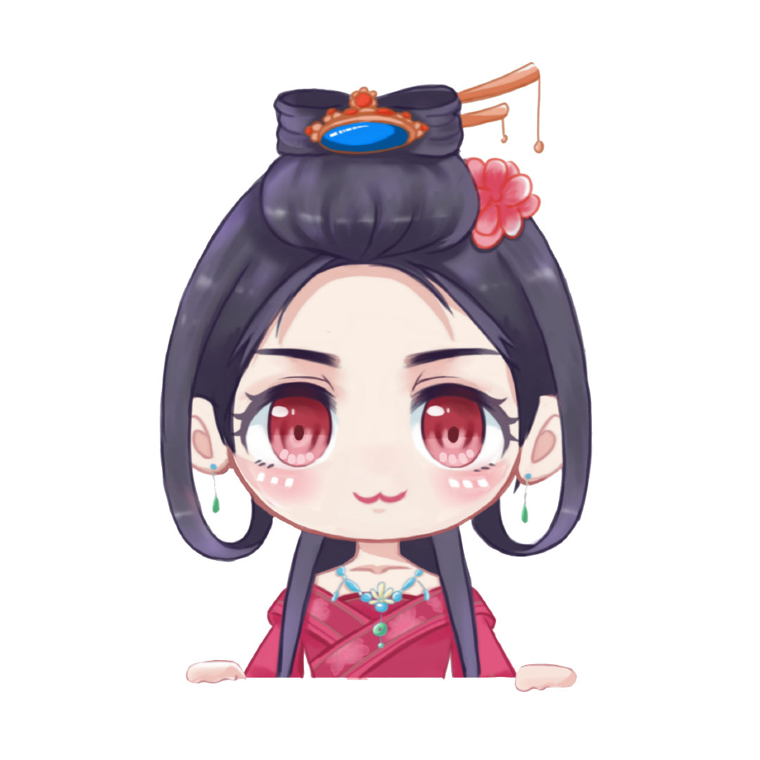 橙光游戏改编的 出二次元q版头像啦