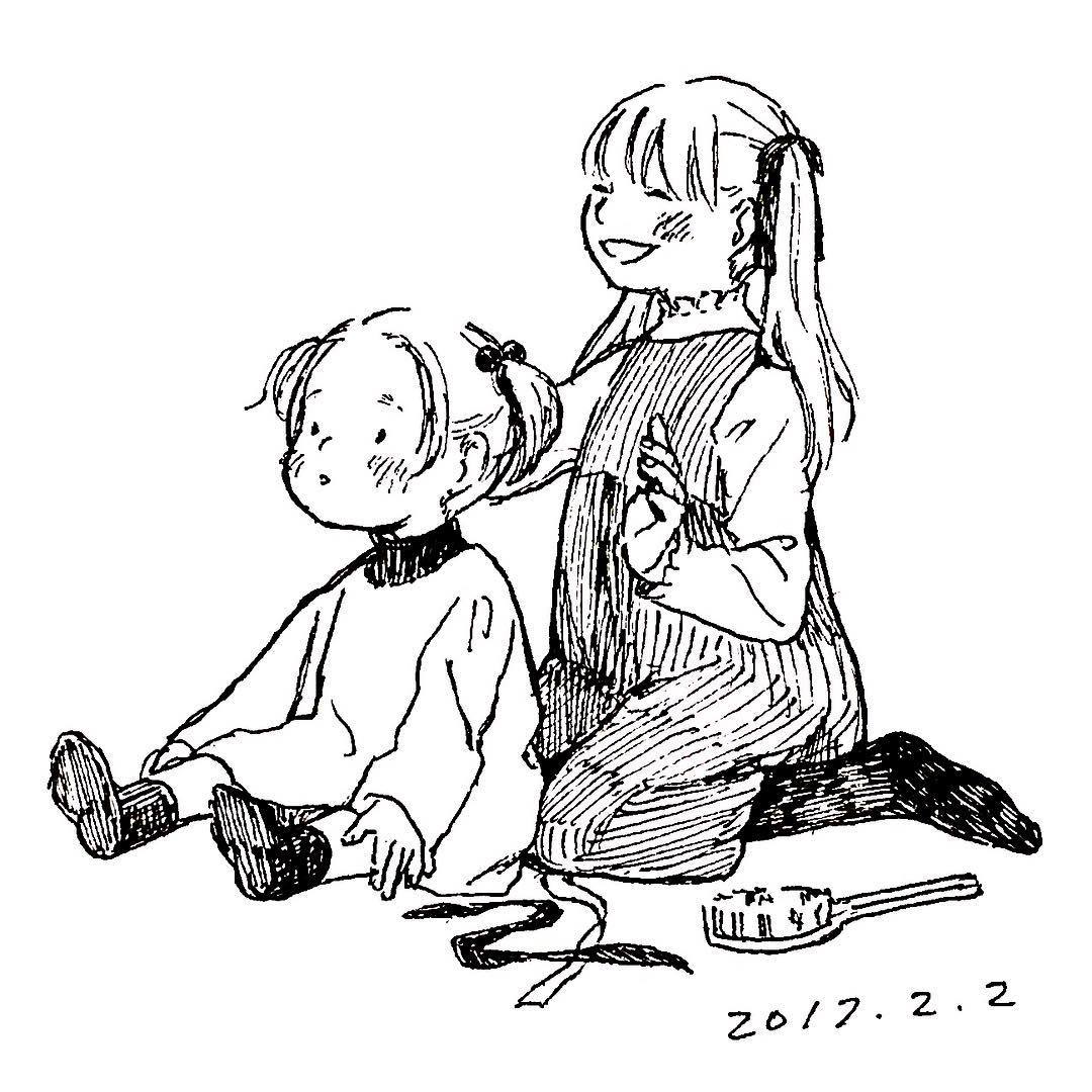 中性笔速写随笔画_新浪新闻