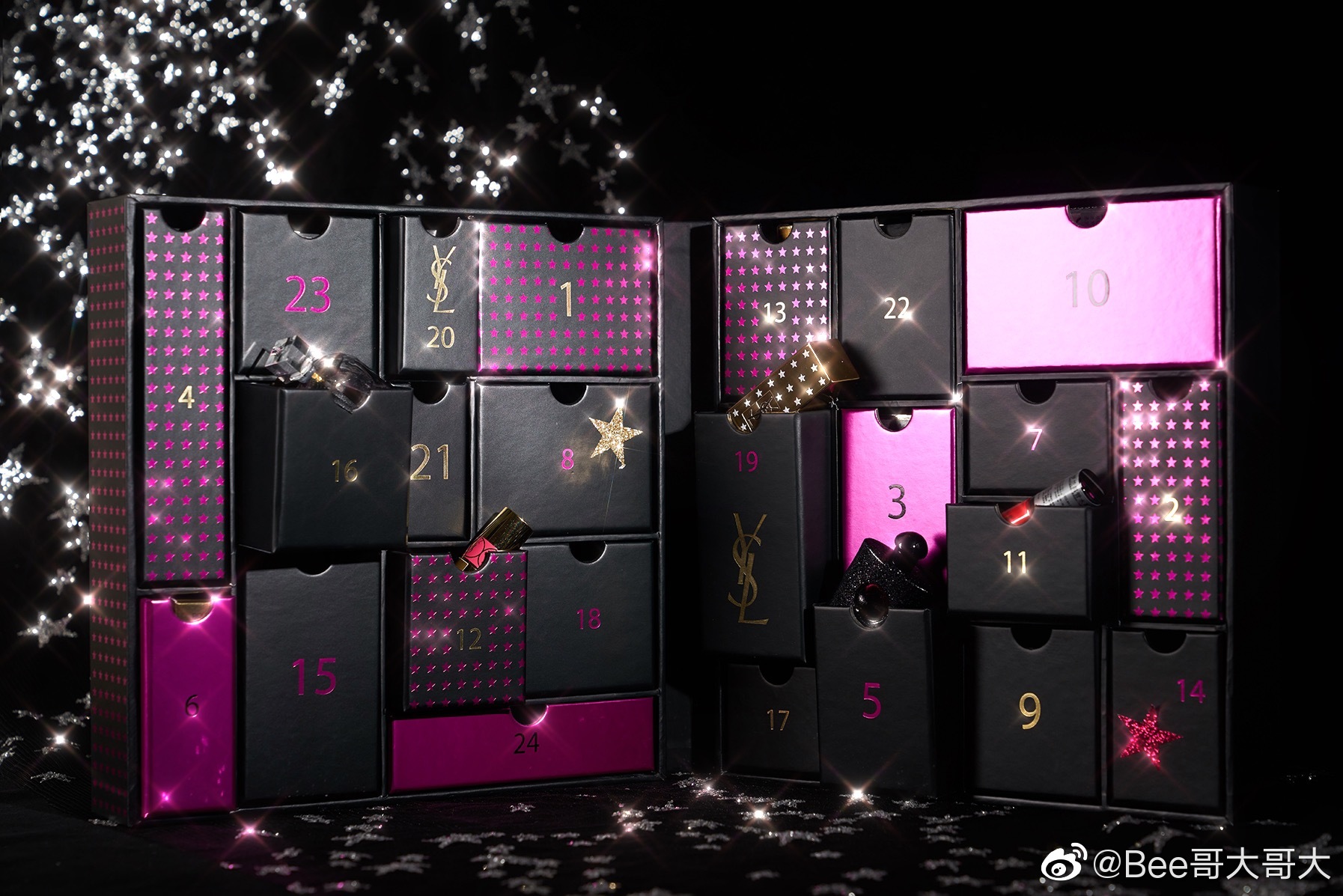 ysl的这个圣诞月历礼盒我爱了