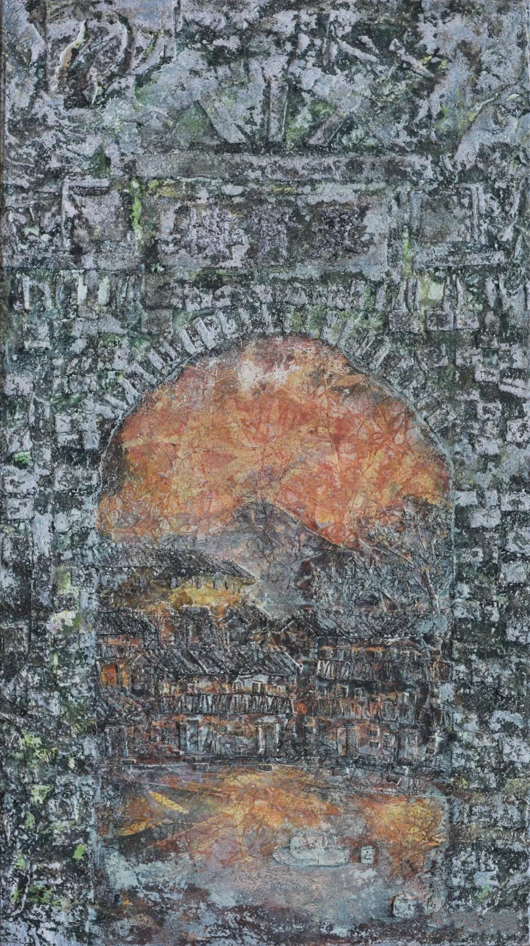 乡土情怀叶若海油画展德胜美术馆