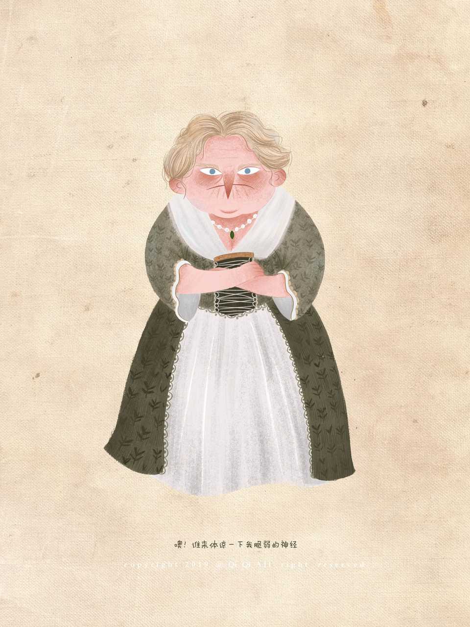 《傲慢与偏见》系列人物图