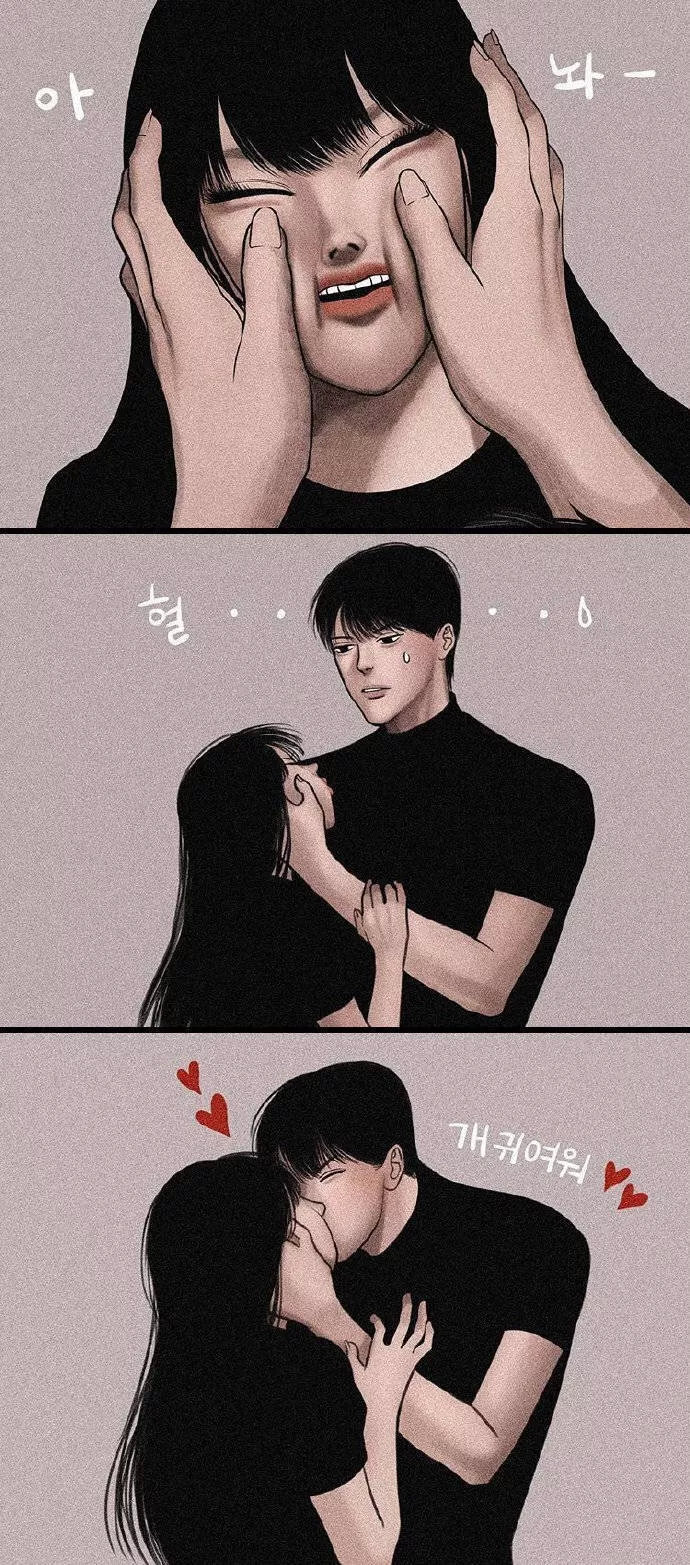 韩国超甜情侣漫画,让人看了脸红心跳,网友高呼:太甜了!