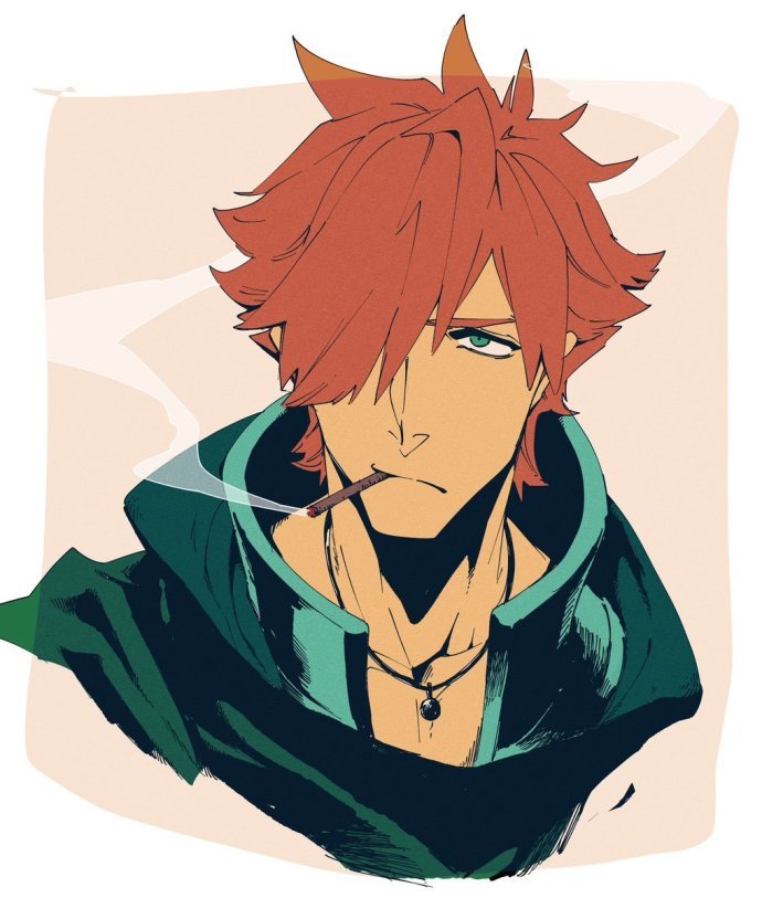 各种款式帅哥 画师尾方富生tomio Ogata 系列插画