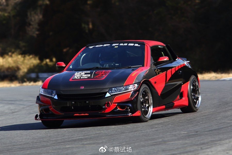 本田s660 126马力改装:此辆s660改装车为赛道圈速而生