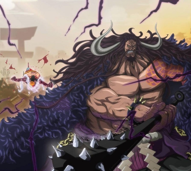 海贼王:凯多龙形态不如人形态?竟被路飞打回原型!