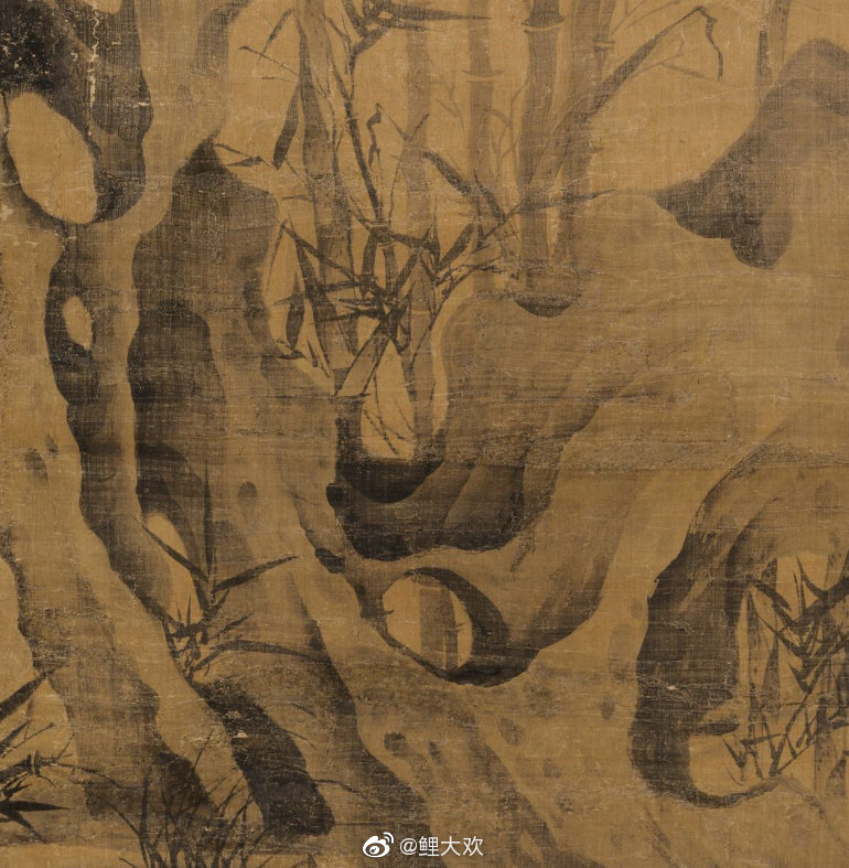 绢本，墨笔，184*102cm|墨笔|绢本|张绅_新浪新闻