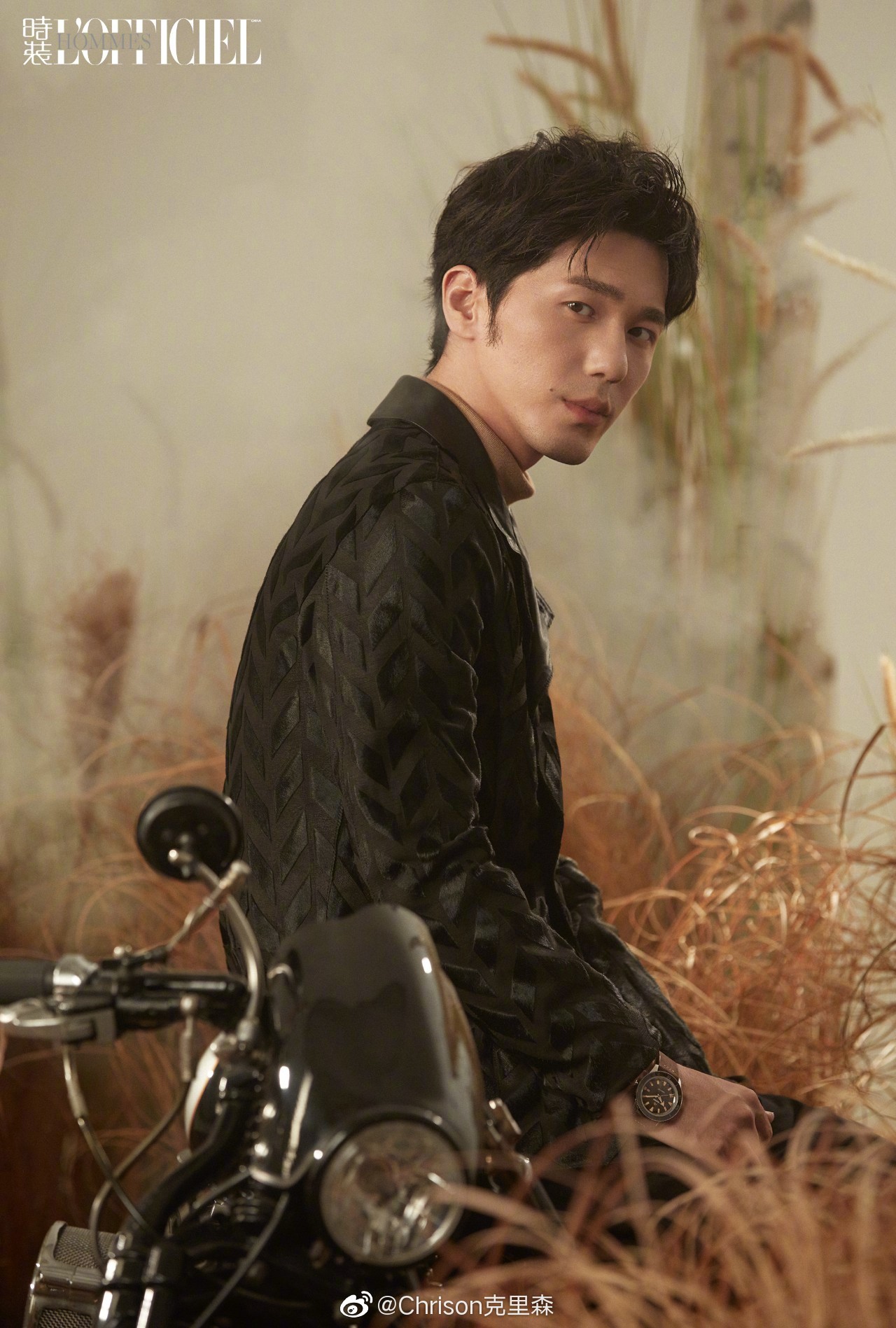 白宇x lofficiel hommes 时装男士 ┊ 一组棚拍封面大片