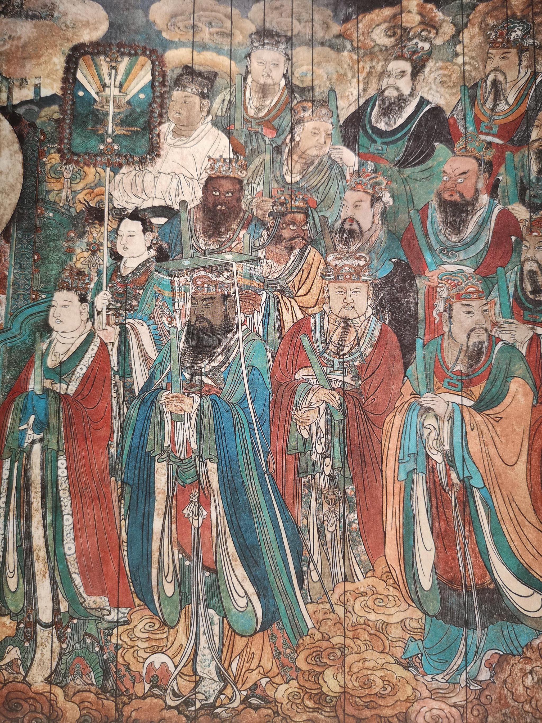 山西晋南游学,游客少小而美的体验.永乐宫元代壁画