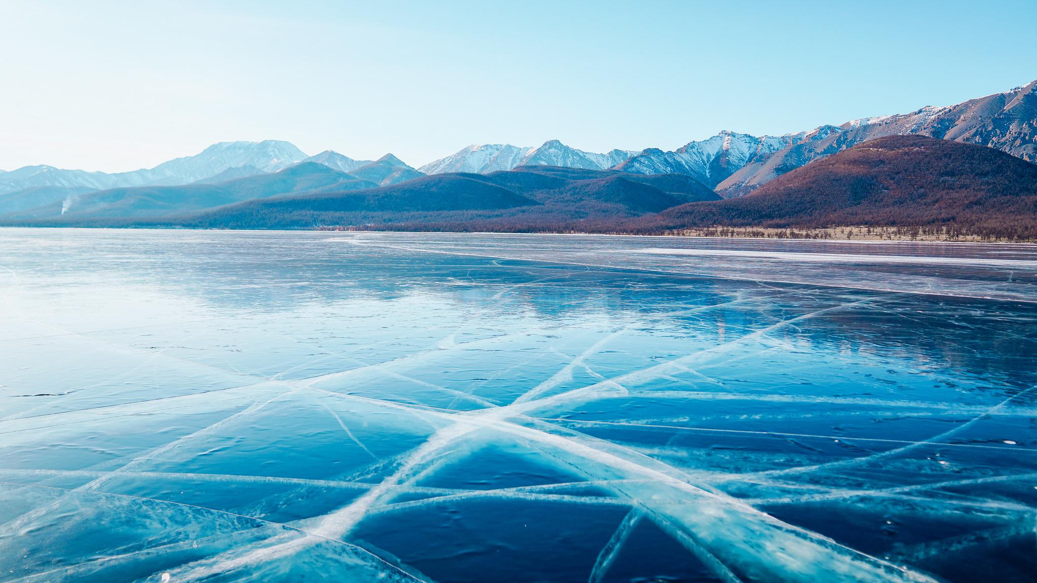 贝加尔湖的姐妹湖"库苏古尔",悄悄躺在蒙古北境的群山中