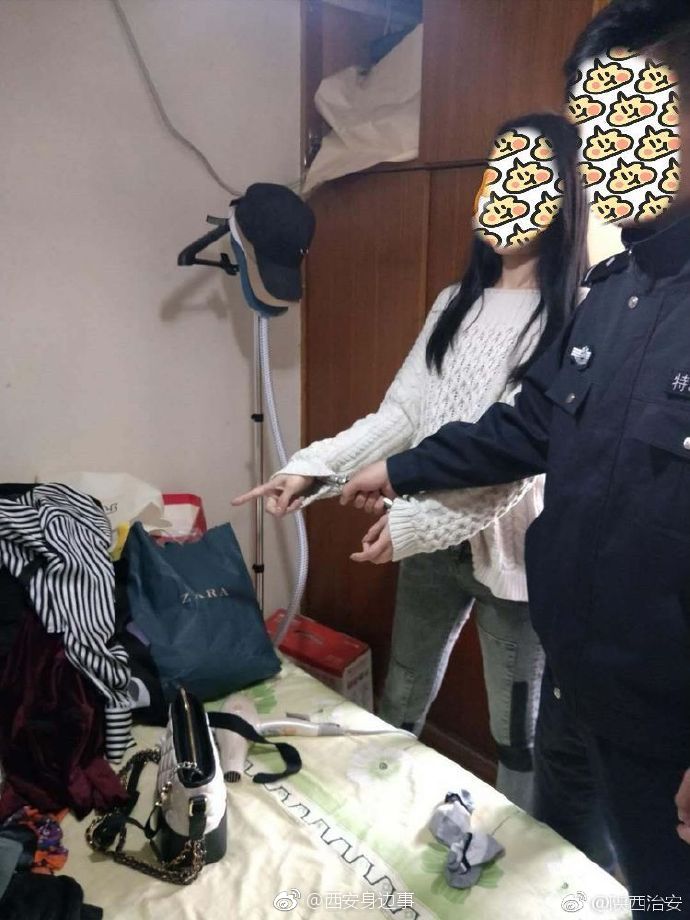 警方抓获专门盗窃商场衣物团伙 嫌犯为年轻女子