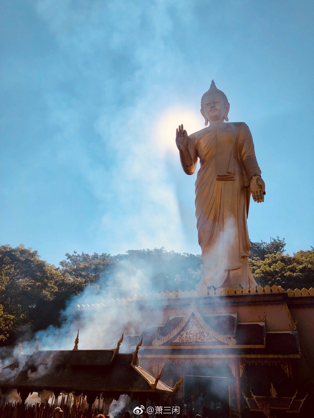 西双版纳勐泐大佛寺,国内最大南传佛教圣地,恢弘精致,值得一去