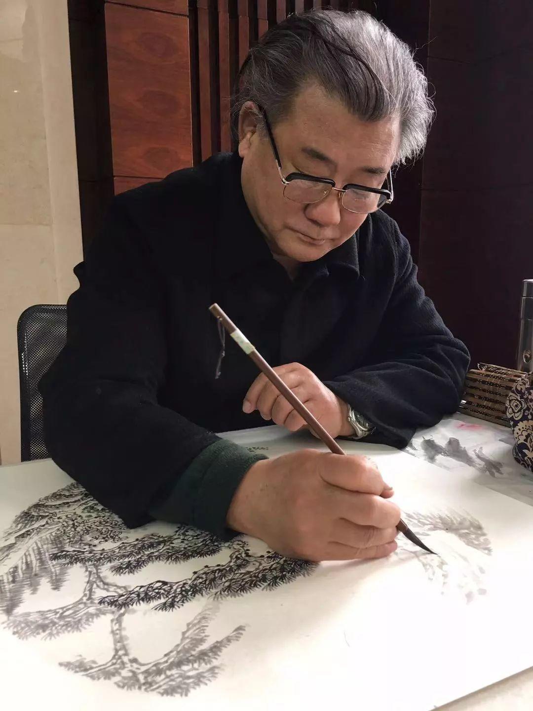 画家张杰玉：从传统山水画法向现代写意山水画法过渡之我见|书法|墨法|作品|画友_新浪新闻