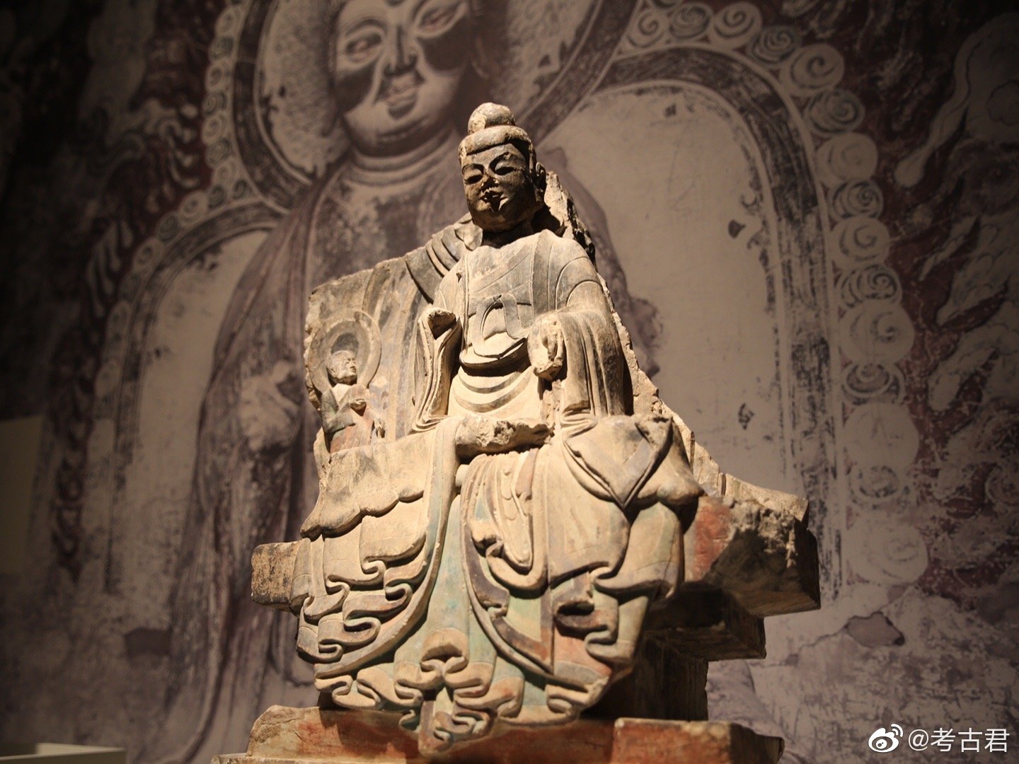 麦积山石窟,西魏造像,西崖第117窟._高清图集_新浪网