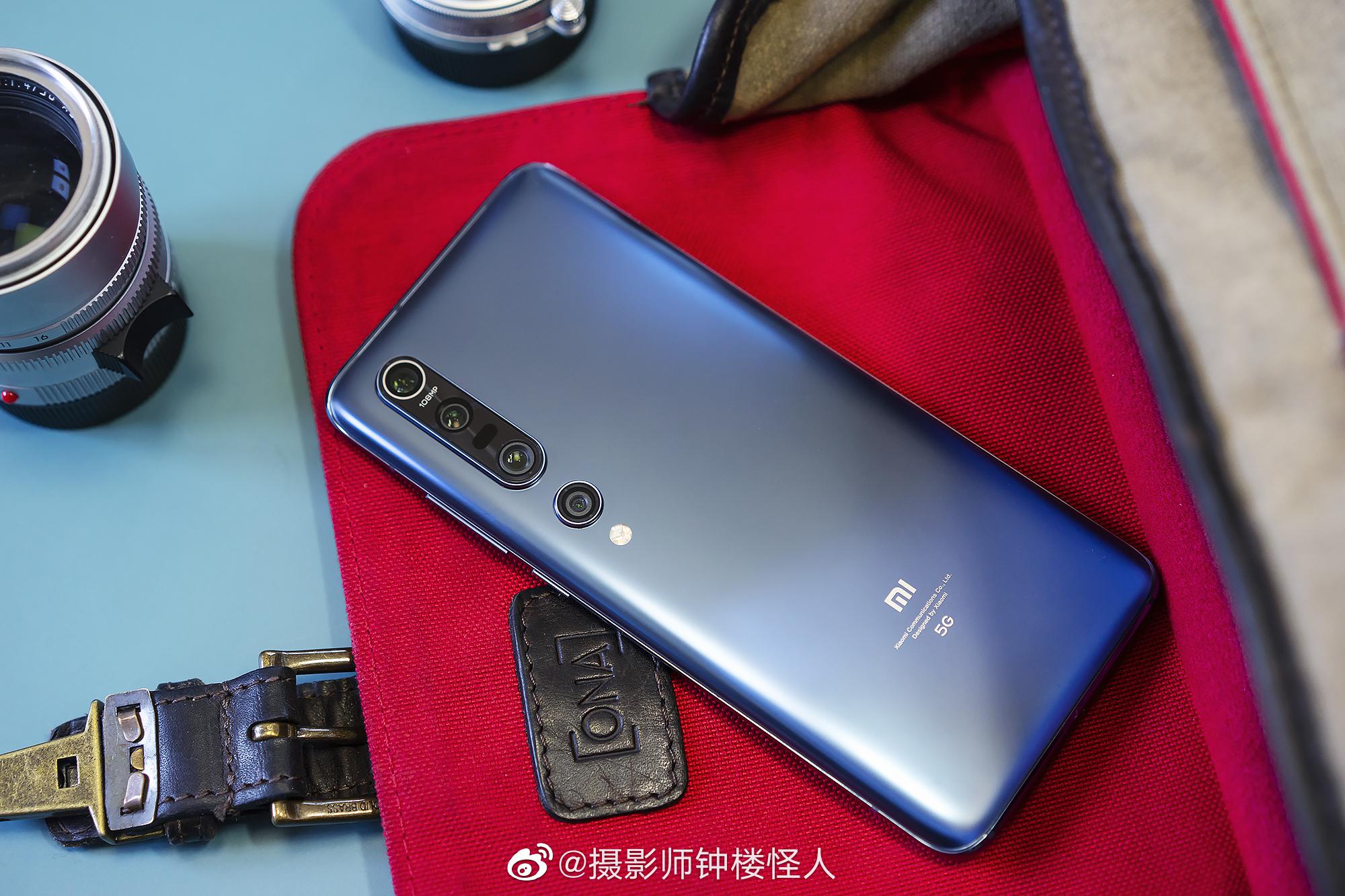 今儿拍了几张小米10pro的外观图