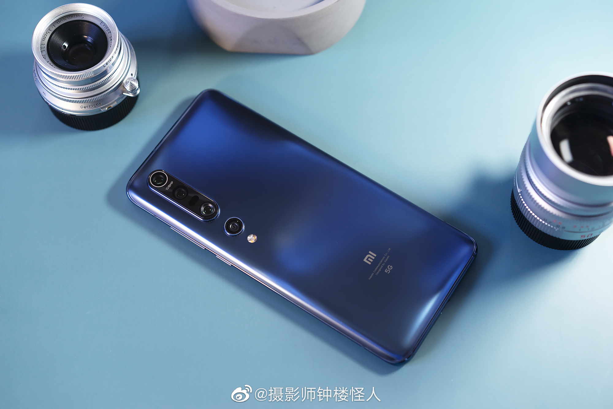 今儿拍了几张小米10pro的外观图